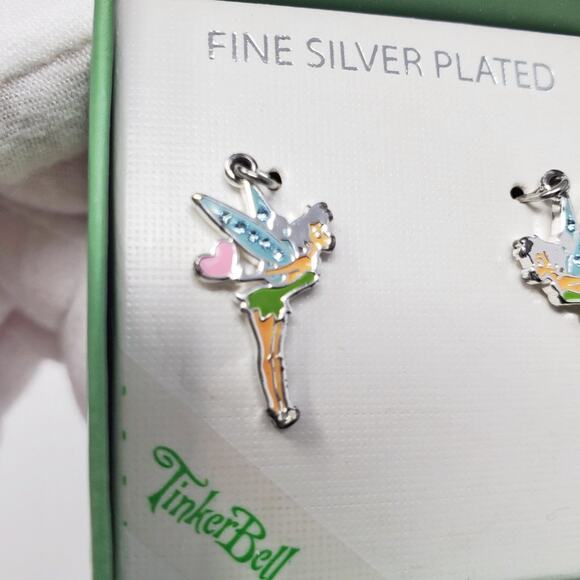 Disney Fairies Tinker Bell Dangle Earrings - Picture 12 of 13